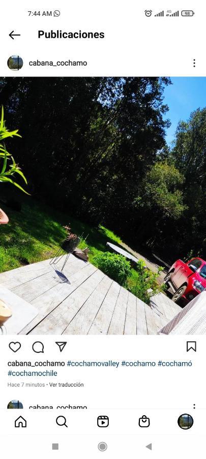 Acogedora Cabana En El Bosque, Acceso Vehiculos 4X4 كوشامو المظهر الخارجي الصورة
